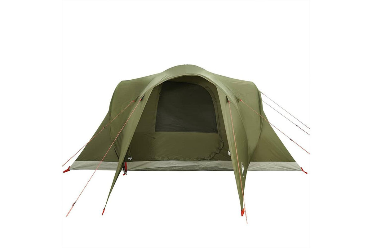 Vidaxl Family Tent Dome 6-person Olive Green Waterproof-7