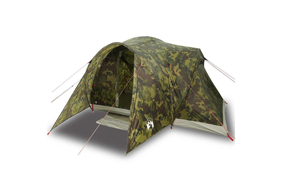 Vidaxl Family Tent Dome 6-person Camouflage Waterproof