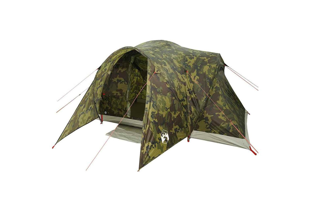 Vidaxl Family Tent Dome 6-person Camouflage Waterproof-4