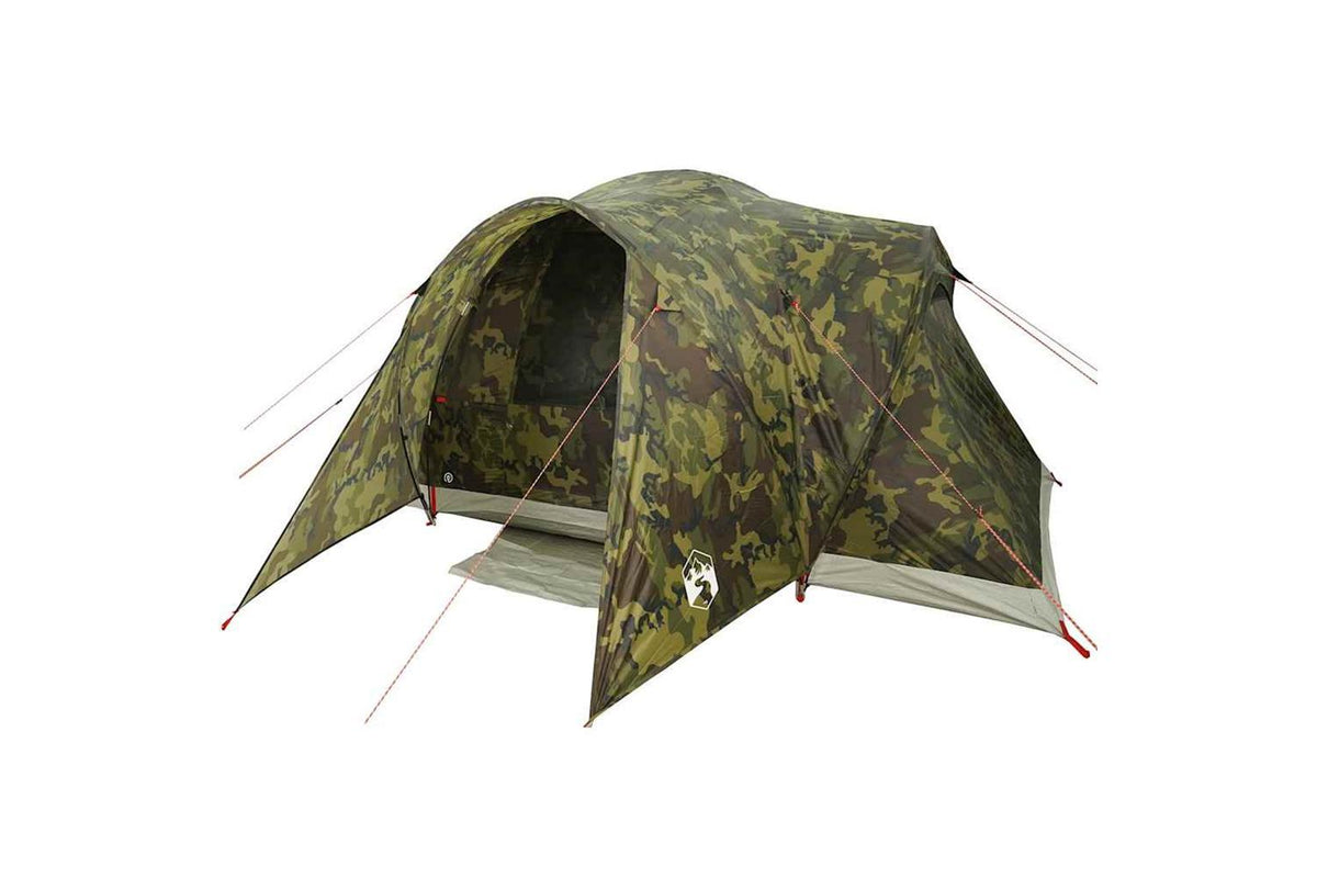 Vidaxl Family Tent Dome 6-person Camouflage Waterproof-5
