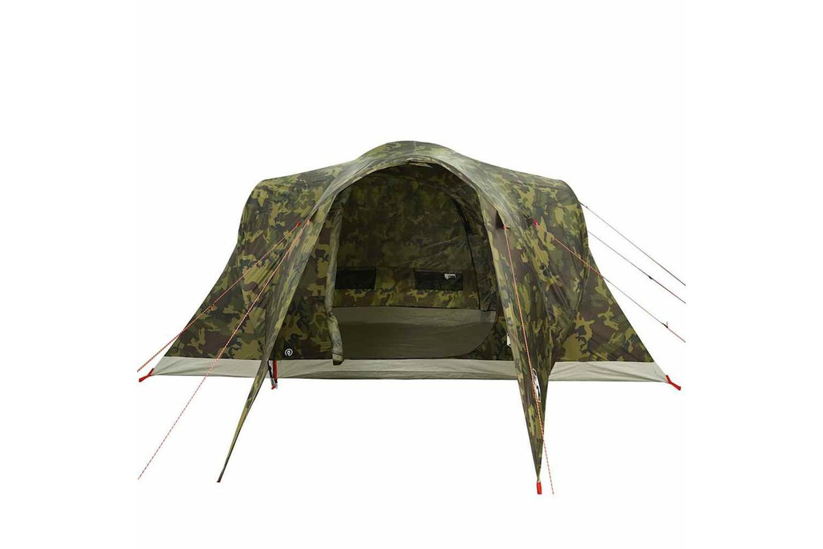 Vidaxl Family Tent Dome 6-person Camouflage Waterproof-6