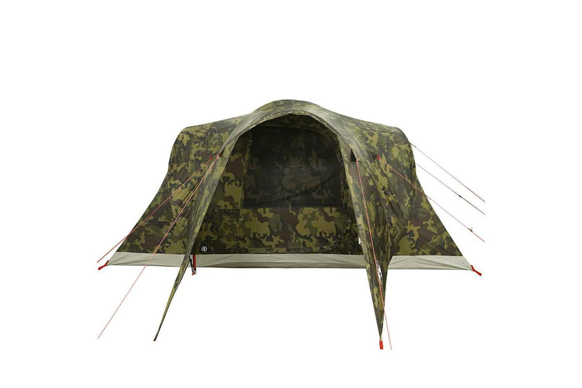 Vidaxl Family Tent Dome 6-person Camouflage Waterproof-7