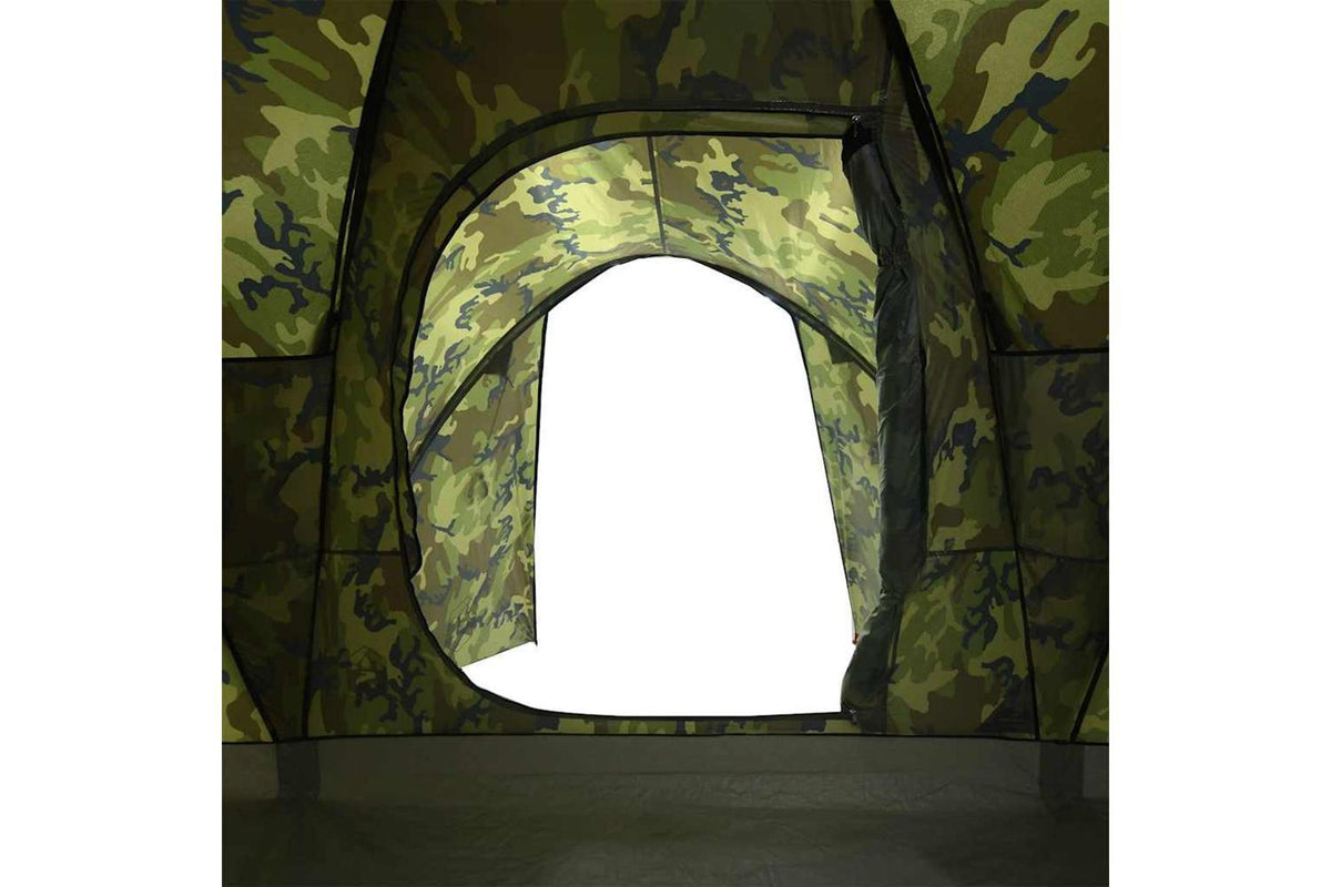 Vidaxl Family Tent Dome 6-person Camouflage Waterproof-10