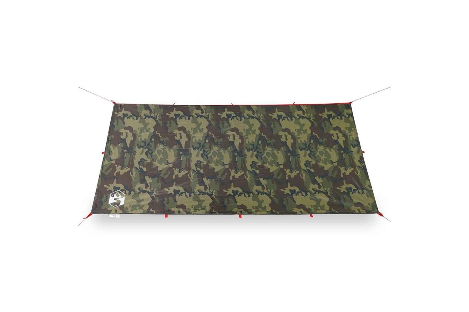 Vidaxl Camping Tarp Camouflage 366x306 Cm Waterproof-5