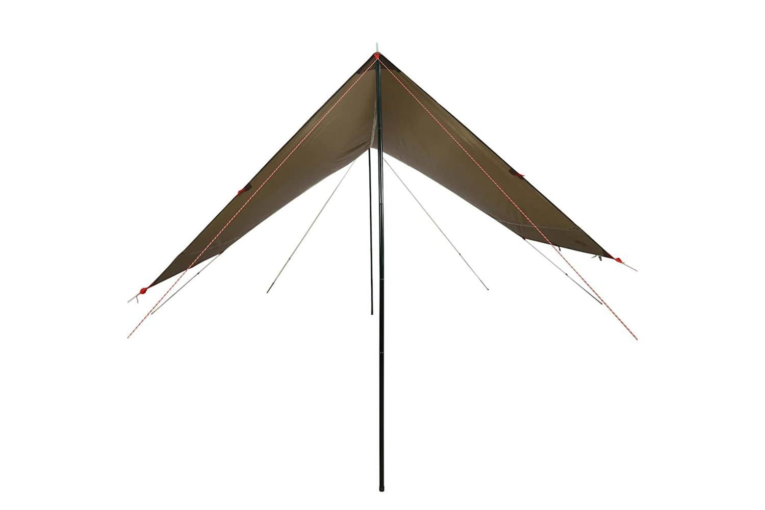 Vidaxl Camping Tarp Brown 462x306x211 Cm Waterproof-4