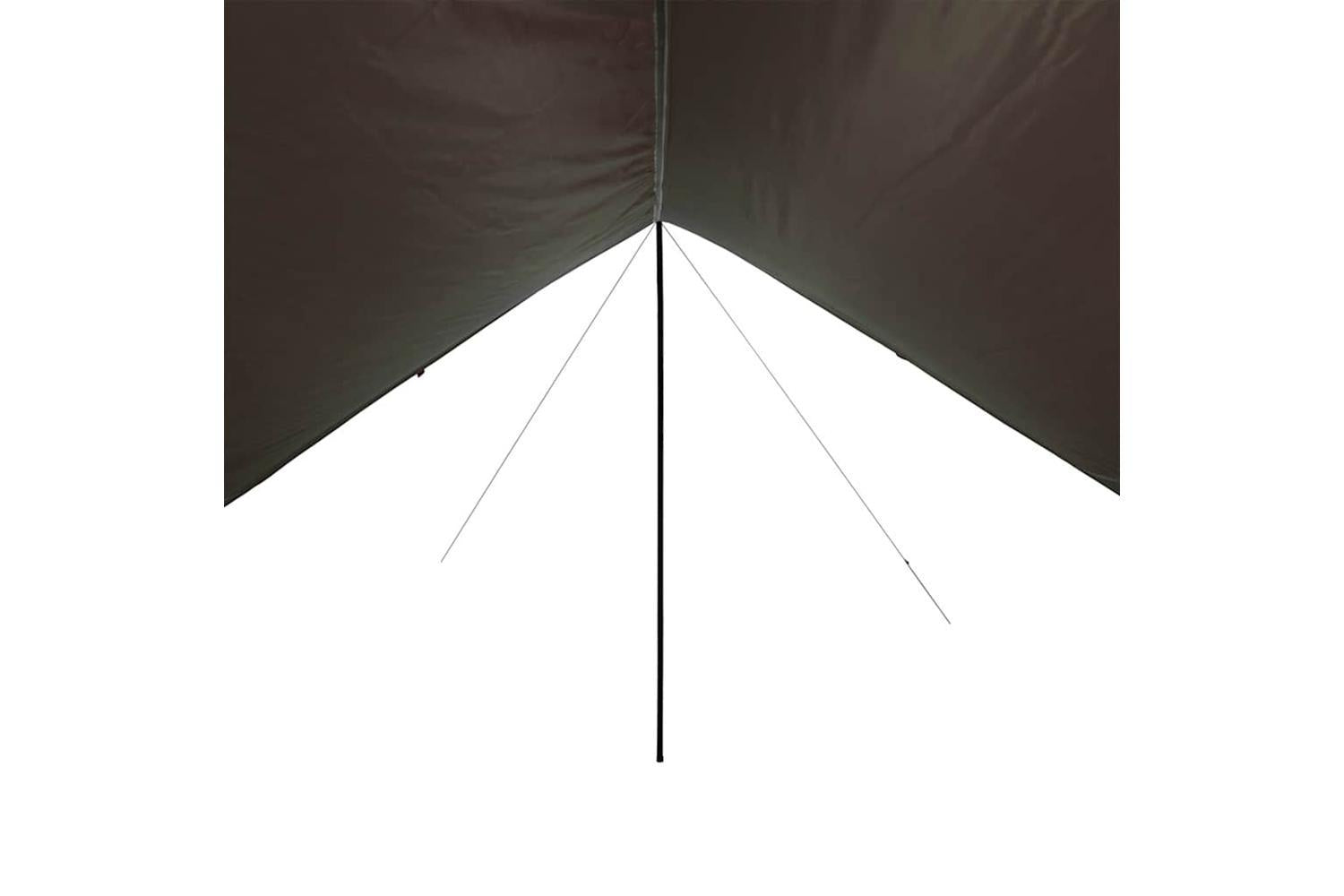 Vidaxl Camping Tarp Brown 462x306x211 Cm Waterproof-6