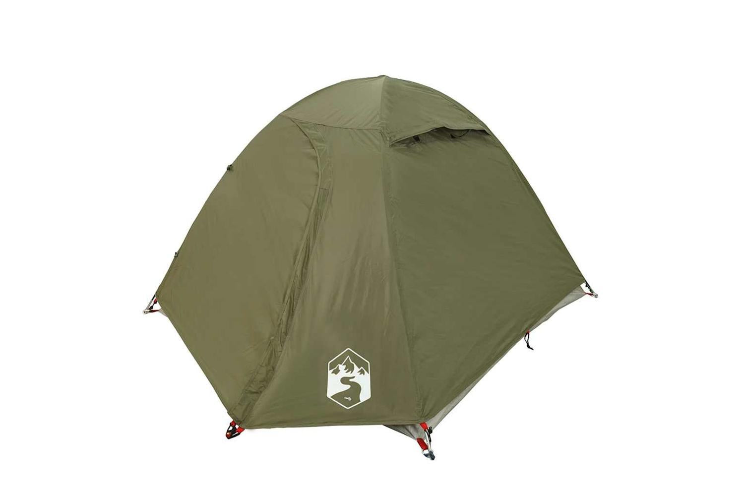 Vidaxl Camping Tent Dome 2-person Olive Green Waterproof-5