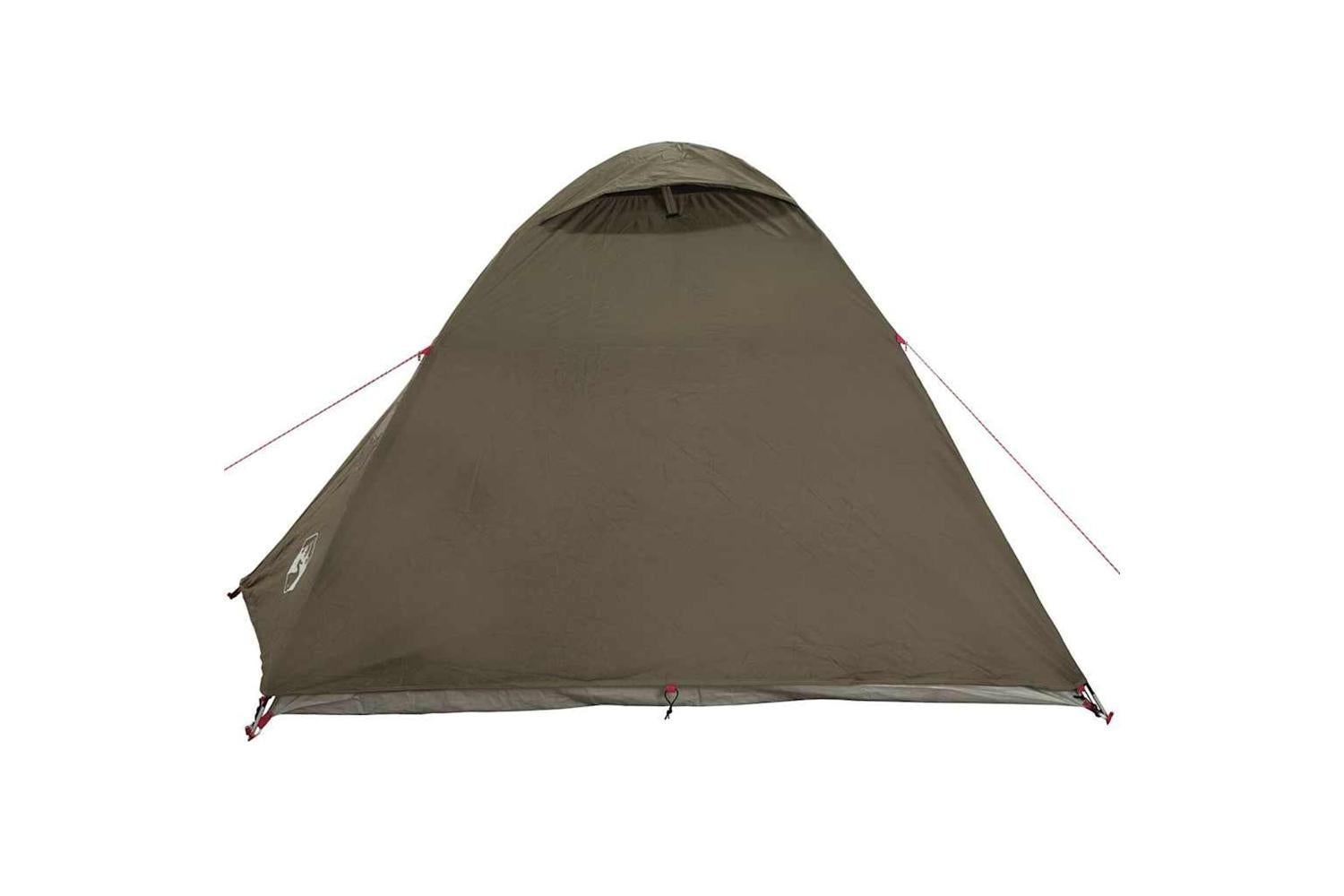 Vidaxl Camping Tent Dome 4-person Brown Waterproof-8