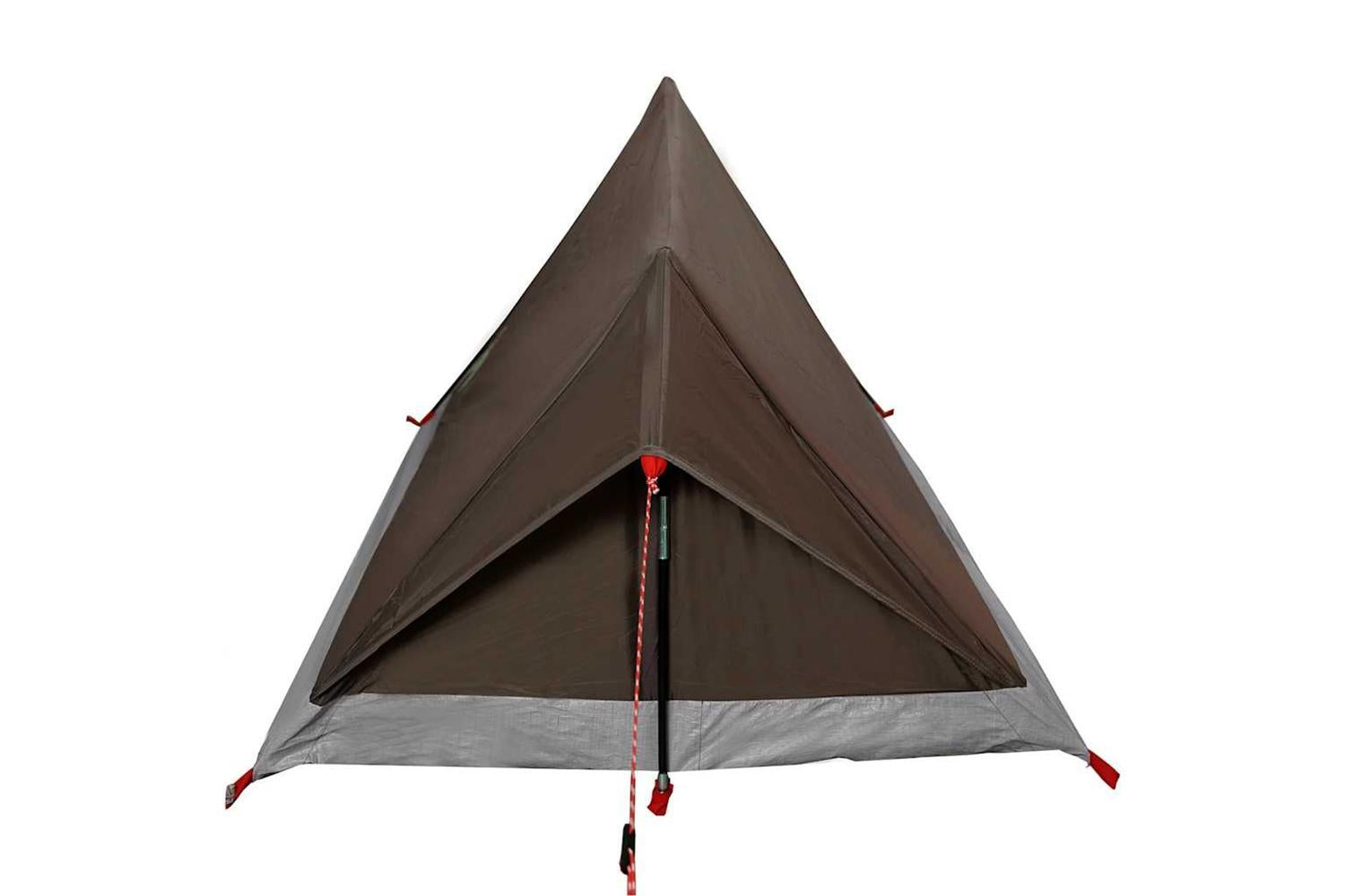 Vidaxl Camping Tent 2-person Brown Waterproof-9
