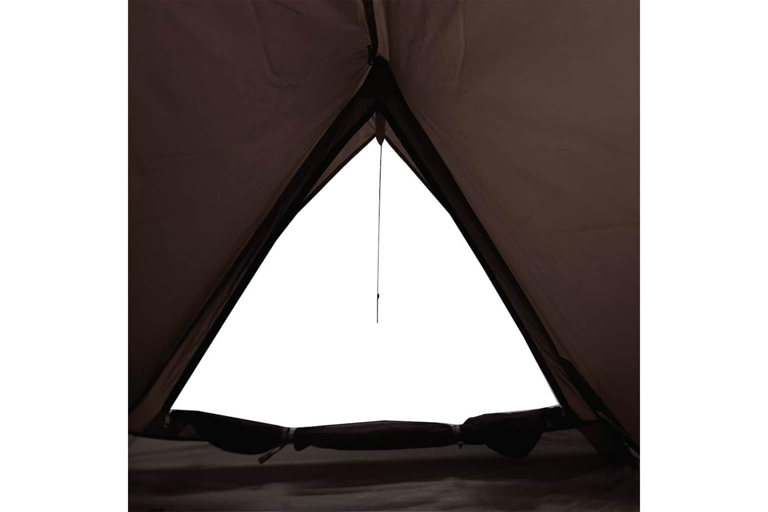 Vidaxl Camping Tent 2-person Brown Waterproof-10