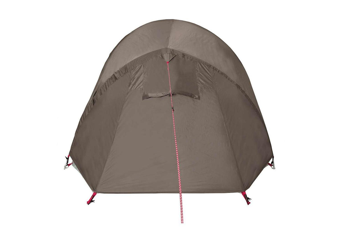 Vidaxl Camping Tent Tunnel 2-person Brown Waterproof-9