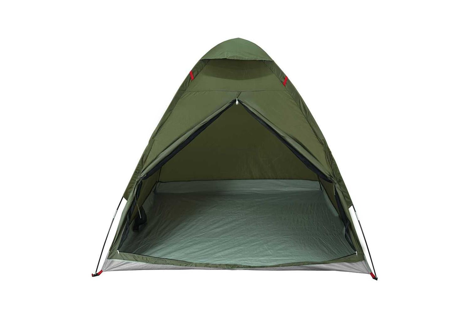 Vidaxl Camping Tent Dome 2-person Olive Green Waterproof-6