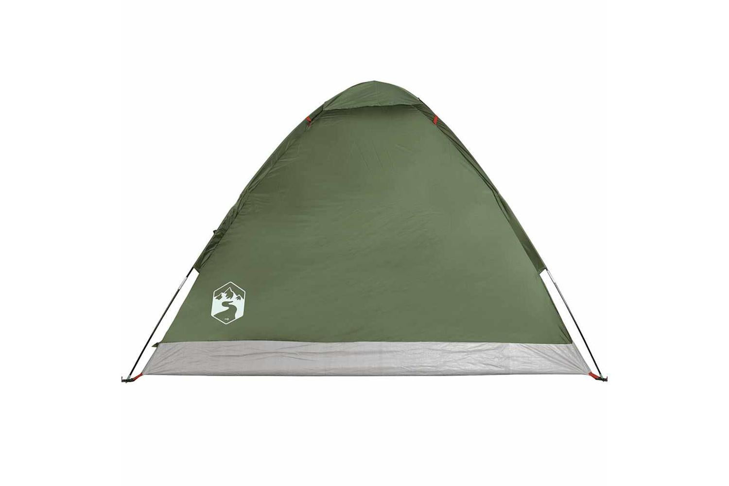 Vidaxl Camping Tent Dome 2-person Olive Green Waterproof-8