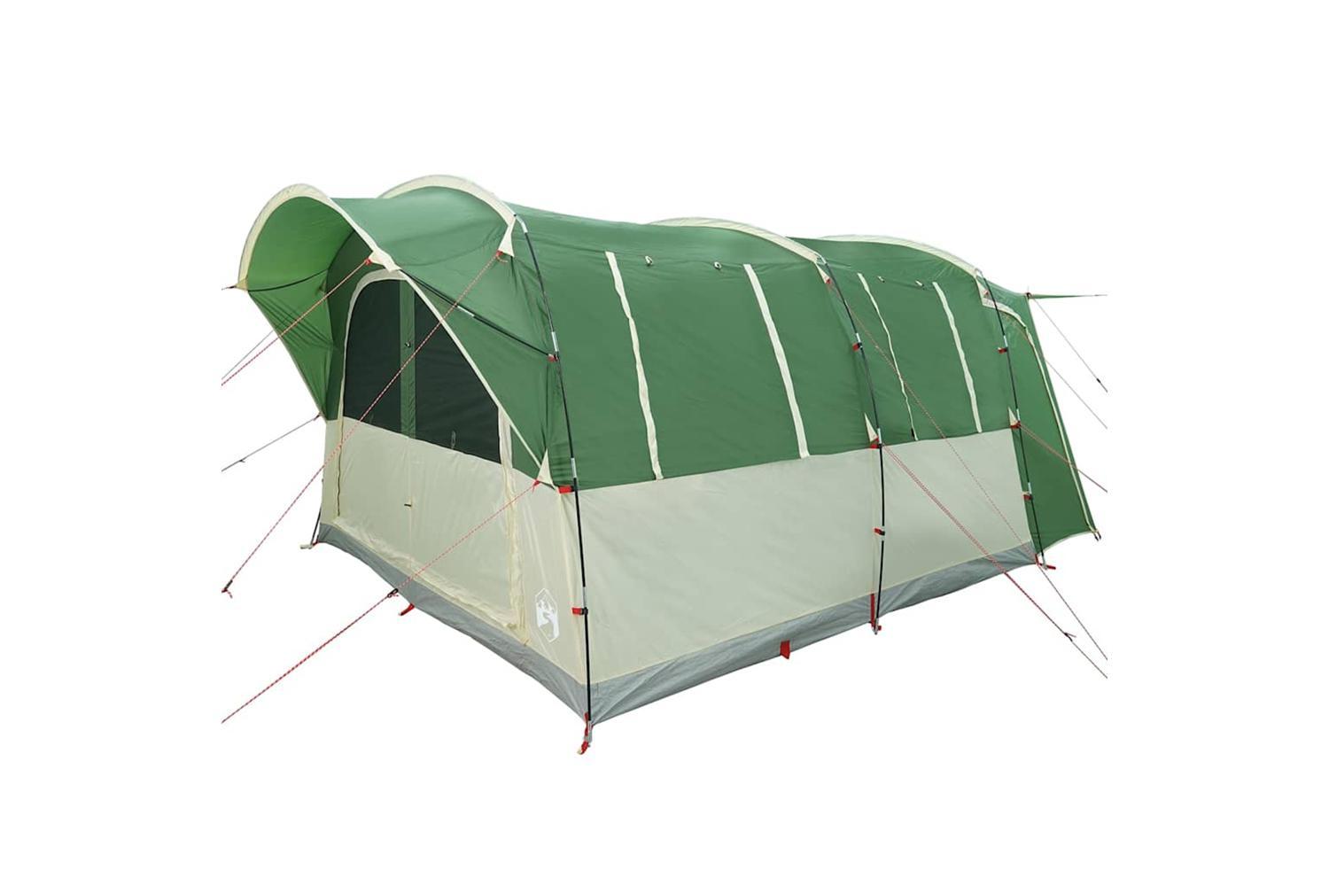 Vidaxl Car Tent 4-person Green Waterproof-5