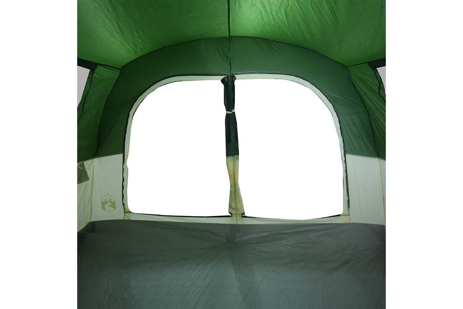 Vidaxl Car Tent 4-person Green Waterproof-10