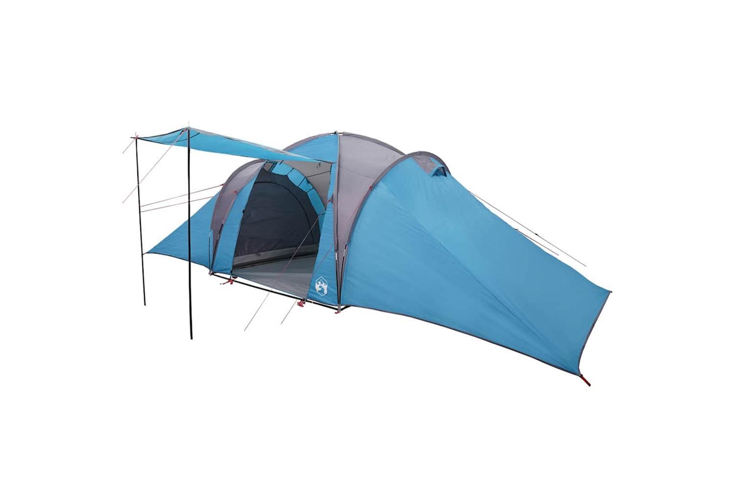 Vidaxl Family Tent Dome 6-person Blue Waterproof-4