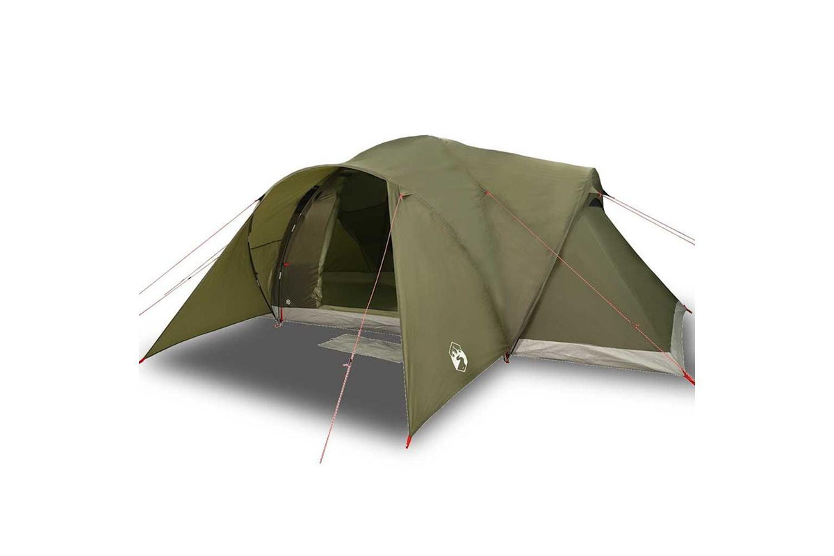 Vidaxl Family Tent Dome 6-person Olive Green Waterproof-2