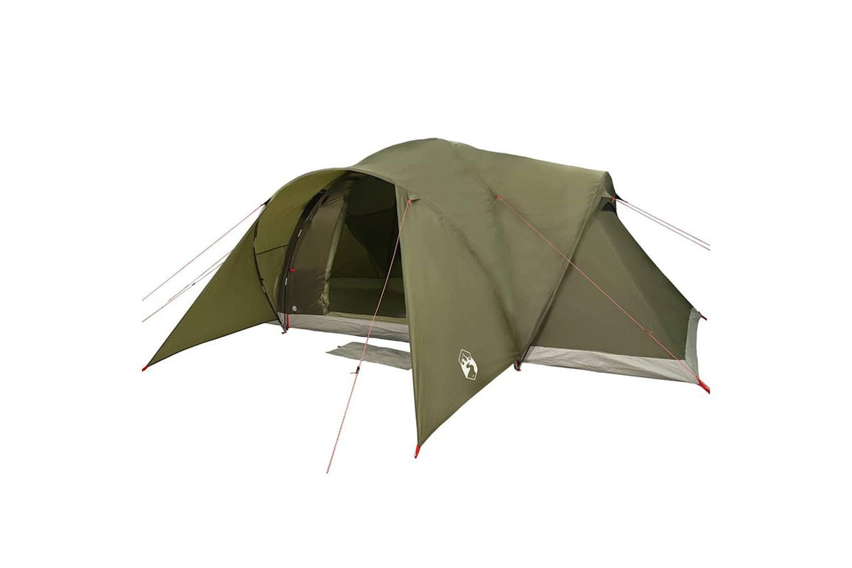 Vidaxl Family Tent Dome 6-person Olive Green Waterproof-4
