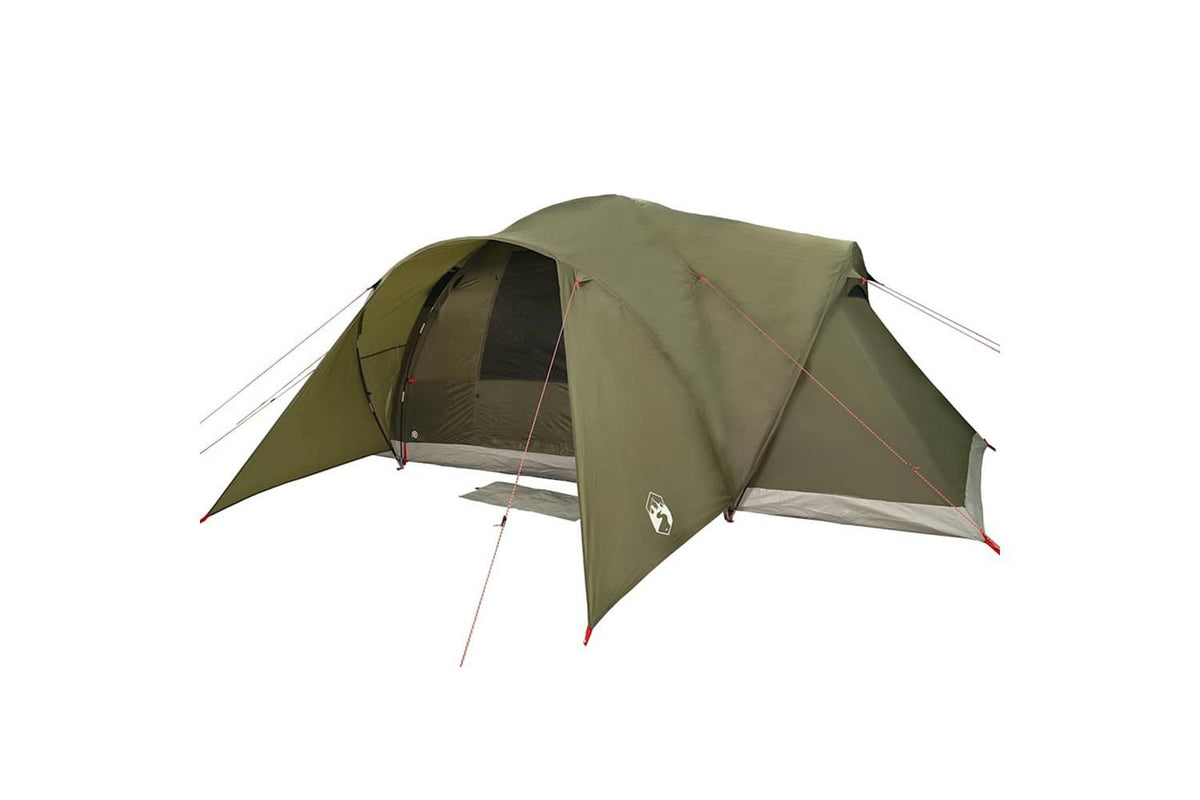 Vidaxl Family Tent Dome 6-person Olive Green Waterproof-5