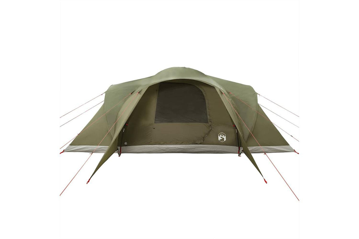 Vidaxl Family Tent Dome 6-person Olive Green Waterproof-7