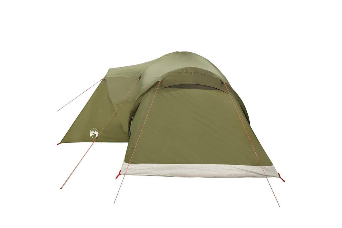 Vidaxl Family Tent Dome 6-person Olive Green Waterproof-8