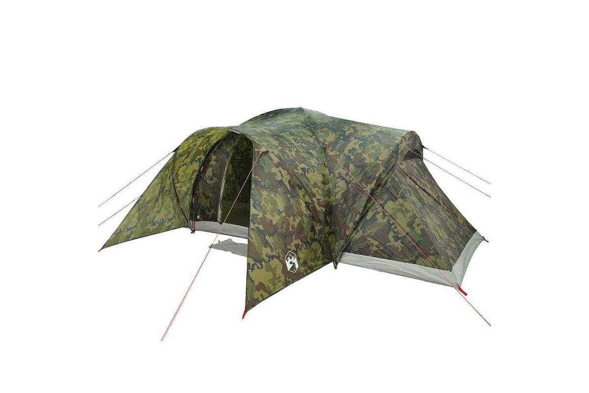 Vidaxl Family Tent Dome 6-person Camouflage Waterproof-4