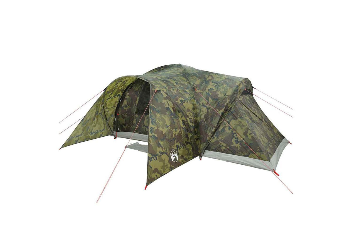 Vidaxl Family Tent Dome 6-person Camouflage Waterproof-5