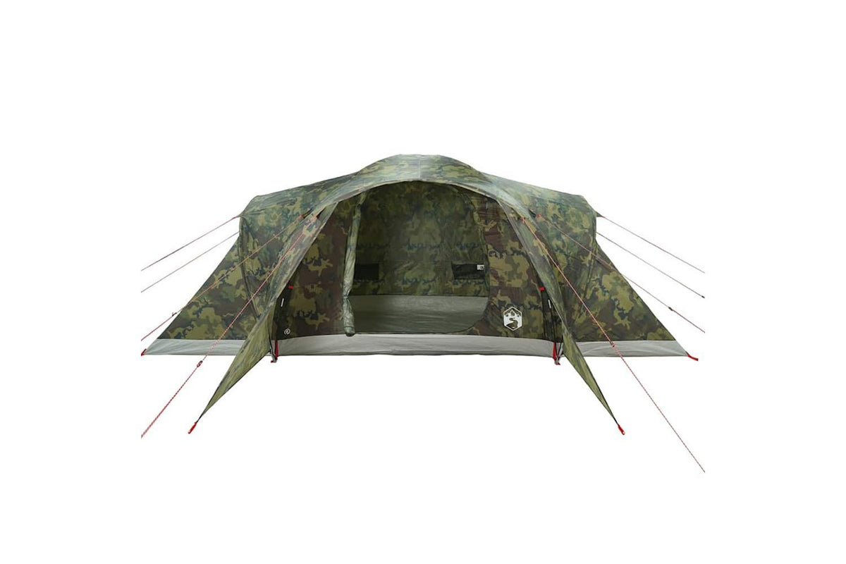 Vidaxl Family Tent Dome 6-person Camouflage Waterproof-6