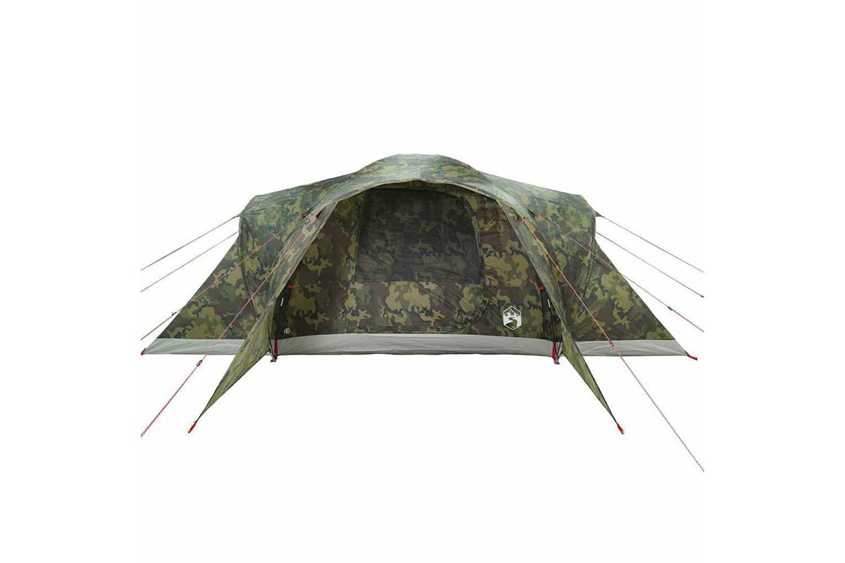 Vidaxl Family Tent Dome 6-person Camouflage Waterproof-7