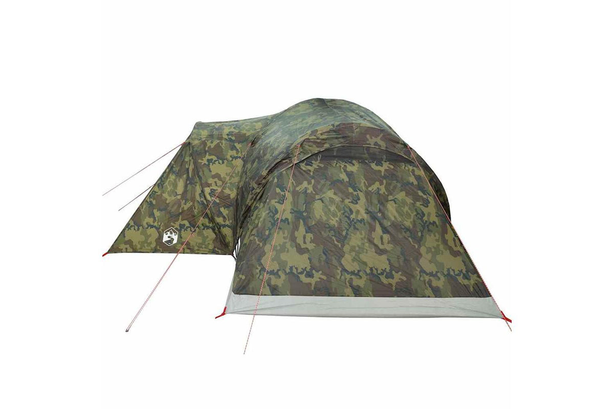 Vidaxl Family Tent Dome 6-person Camouflage Waterproof-8