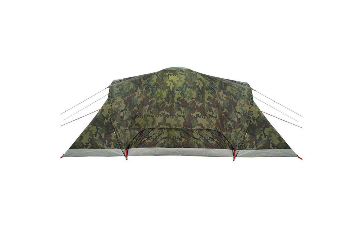 Vidaxl Family Tent Dome 6-person Camouflage Waterproof-9