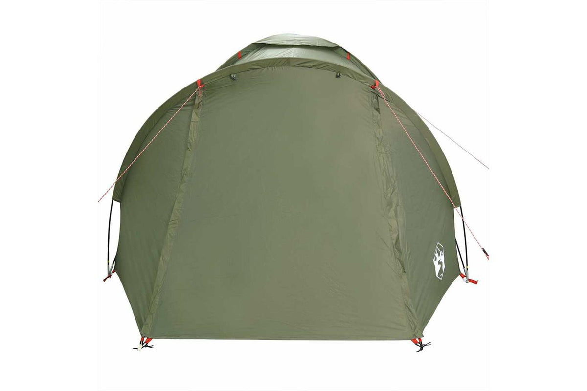 Vidaxl Fishing Tent 2-person Olive Green Waterproof-7
