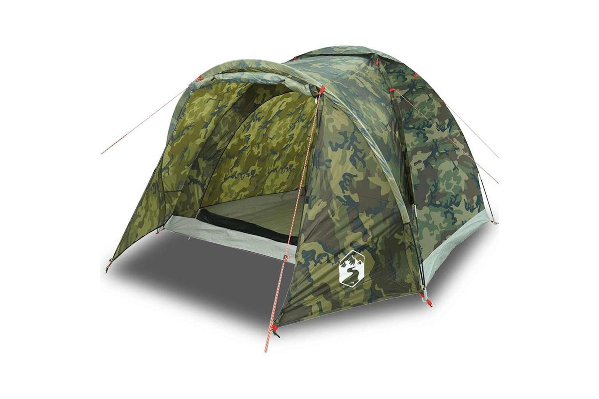 Vidaxl Fishing Tent 2-person Camouflage Waterproof-2