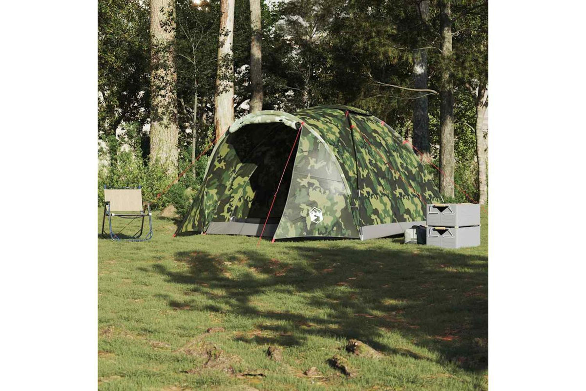 Vidaxl Fishing Tent 2-person Camouflage Waterproof-3