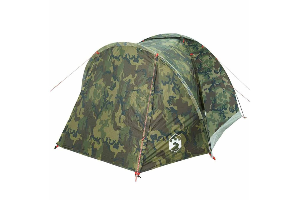 Vidaxl Fishing Tent 2-person Camouflage Waterproof-5