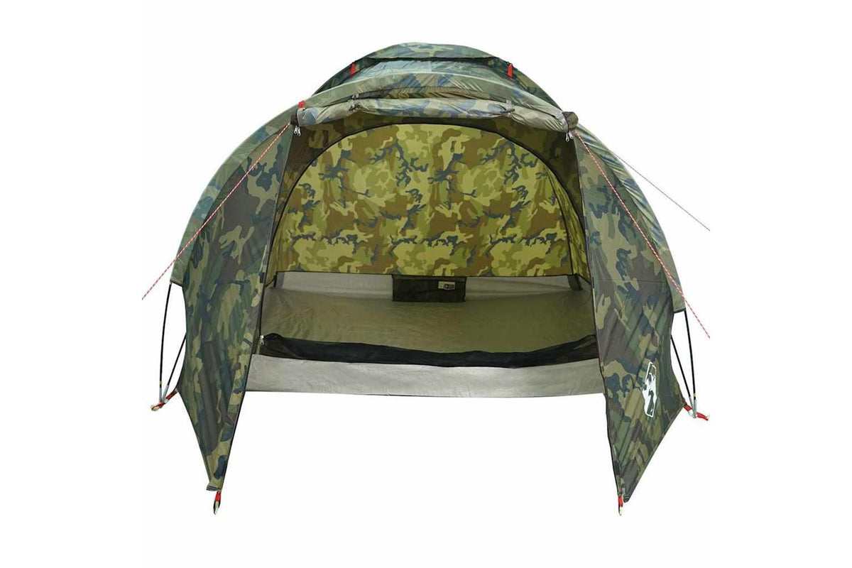 Vidaxl Fishing Tent 2-person Camouflage Waterproof-6