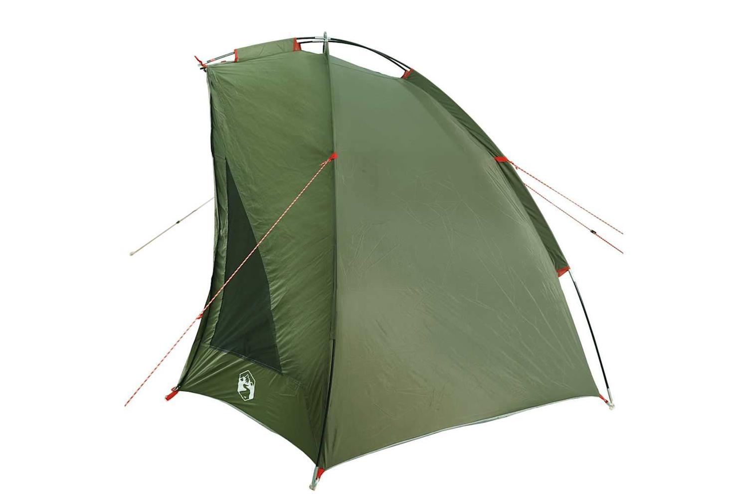Vidaxl Fishing Tent Olive Green Waterproof-8