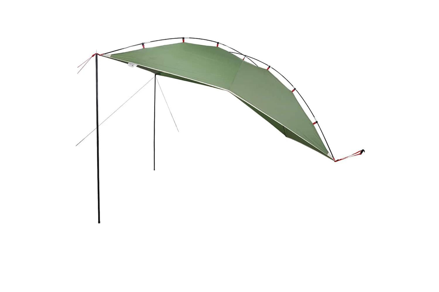 Vidaxl Car Tent Green Waterproof-5