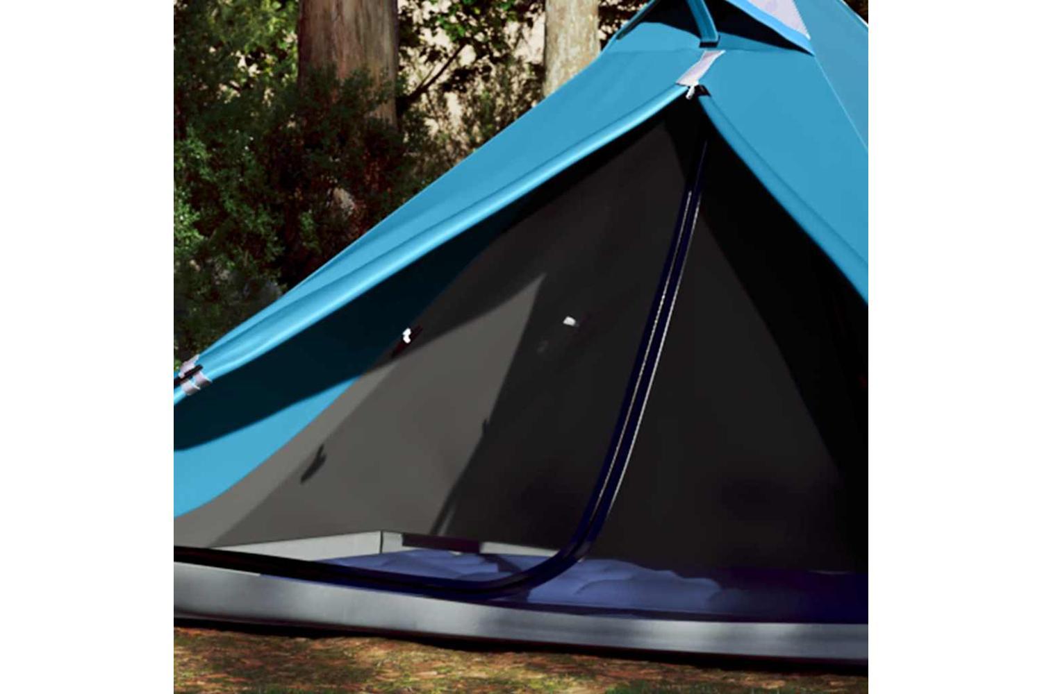 Vidaxl Hanging Tent Tipi 1-person Blue Waterproof-3