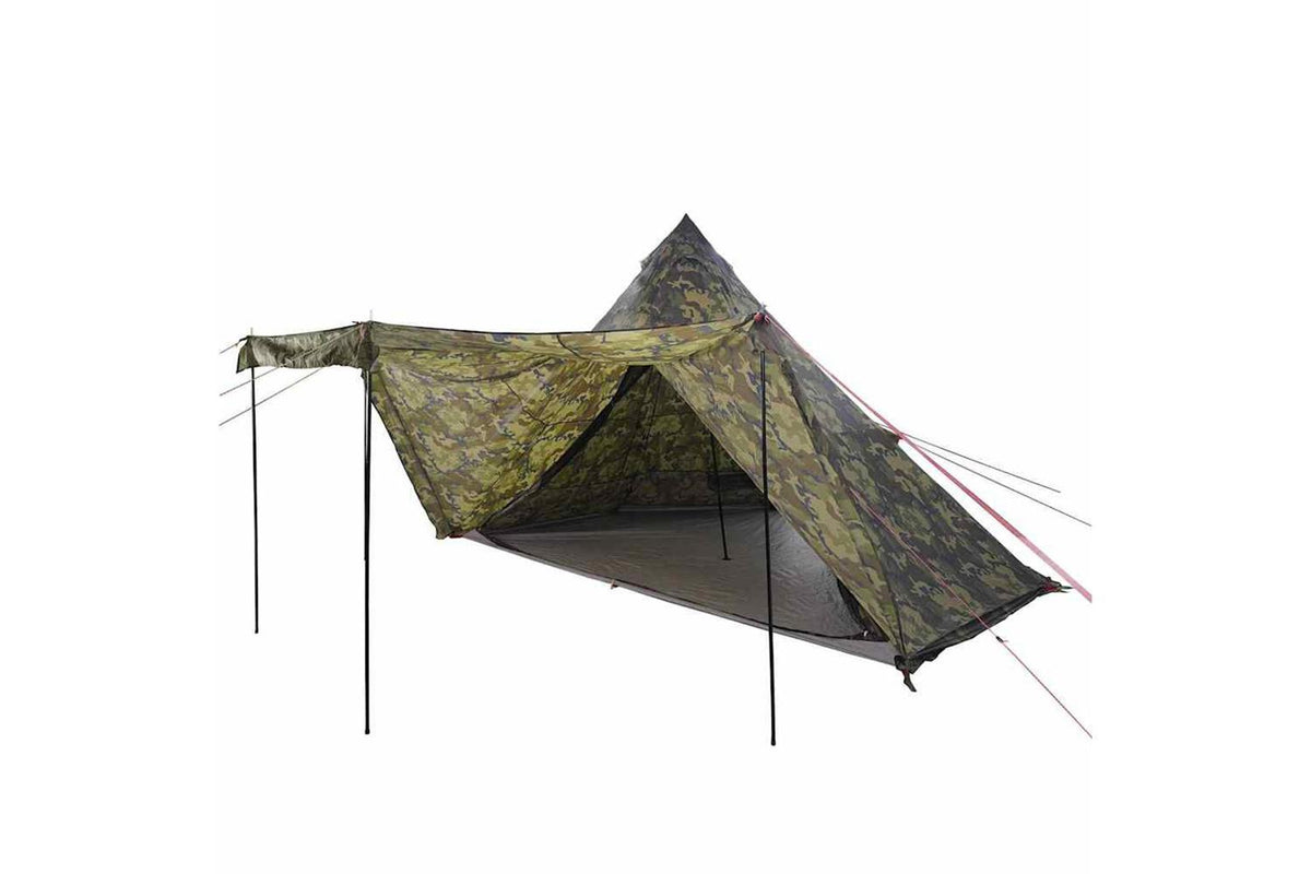 Vidaxl Family Tent Tipi 8-person Camouflage Waterproof-3