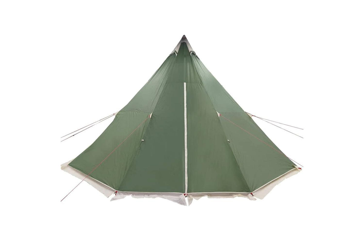 Vidaxl Family Tent Tipi 8-person Green Waterproof-5