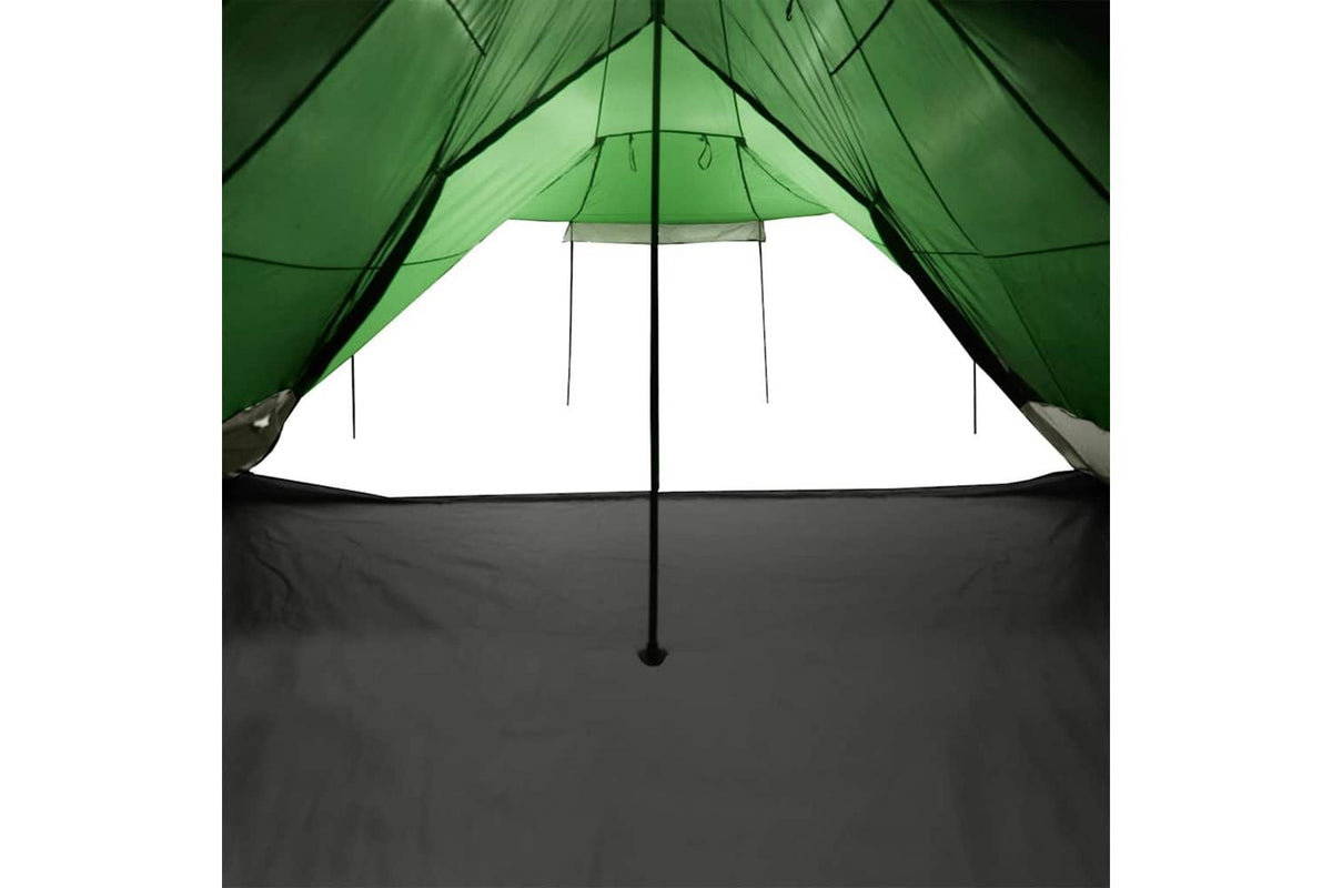 Vidaxl Family Tent Tipi 8-person Green Waterproof-10