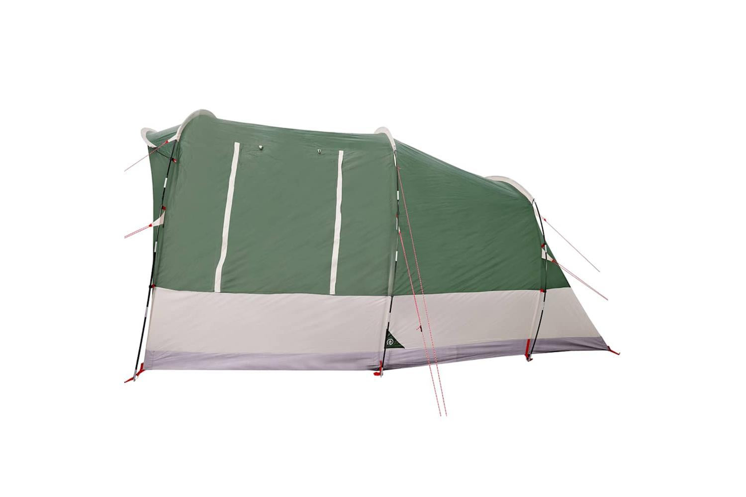 Vidaxl Camping Tent Tunnel 3-person Green Waterproof-7