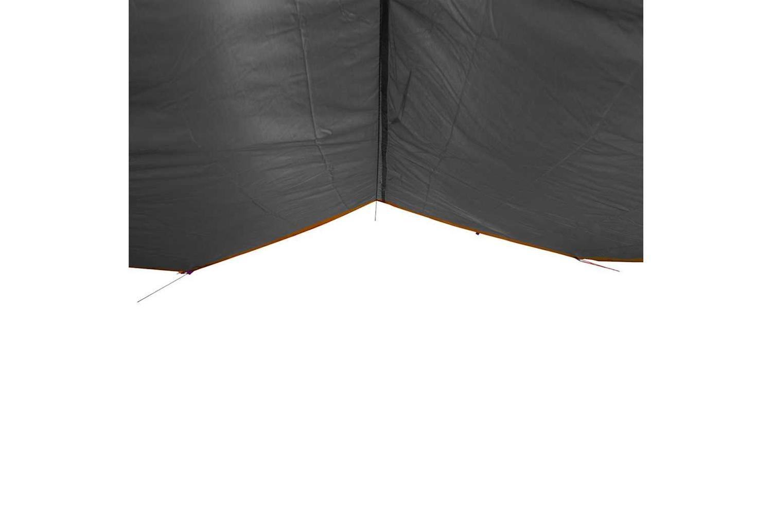 Vidaxl Camping Tarp Grey And Orange 360x294 Cm Waterproof-5