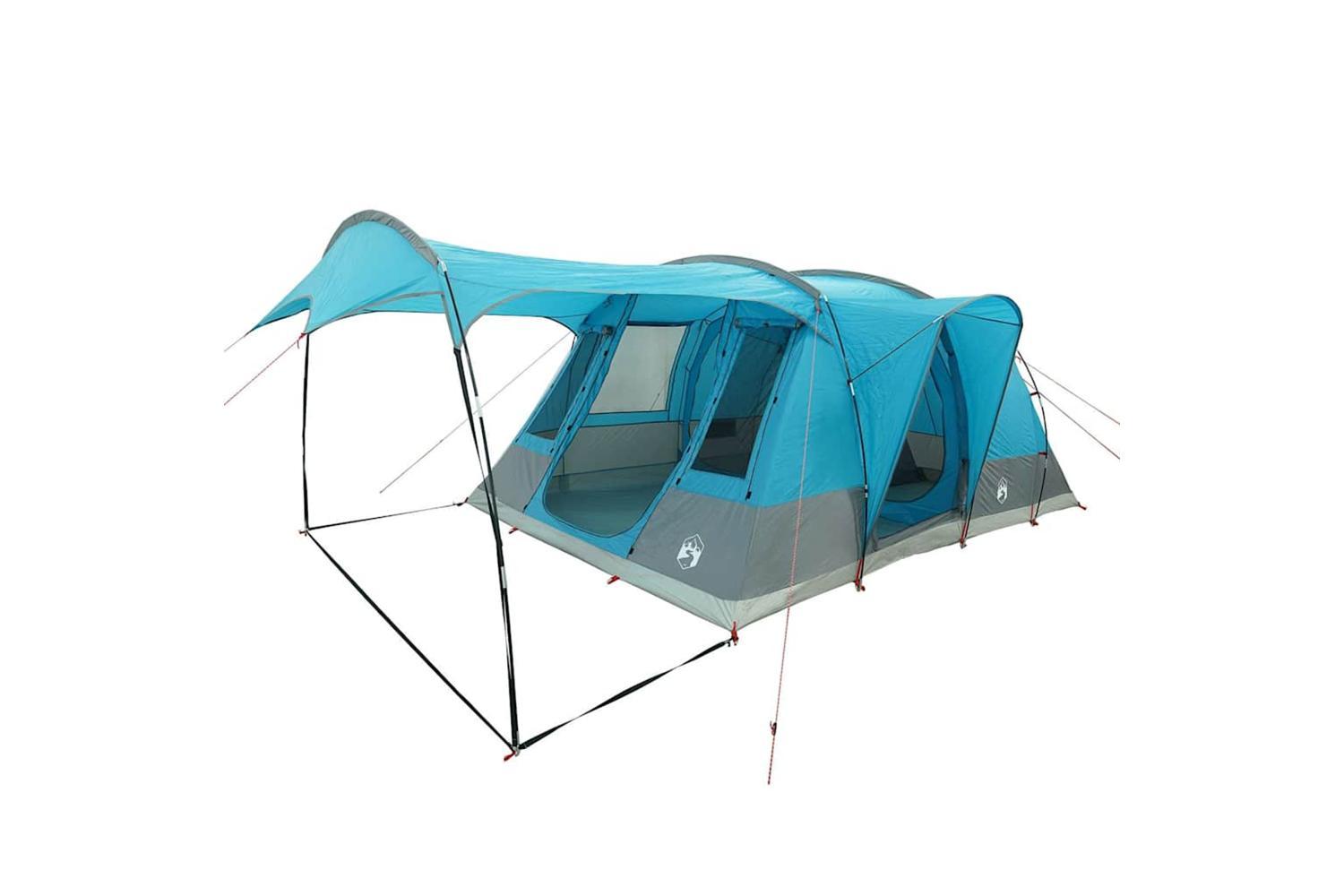 Vidaxl Camping Tent Tunnel 5-person Blue Waterproof-3