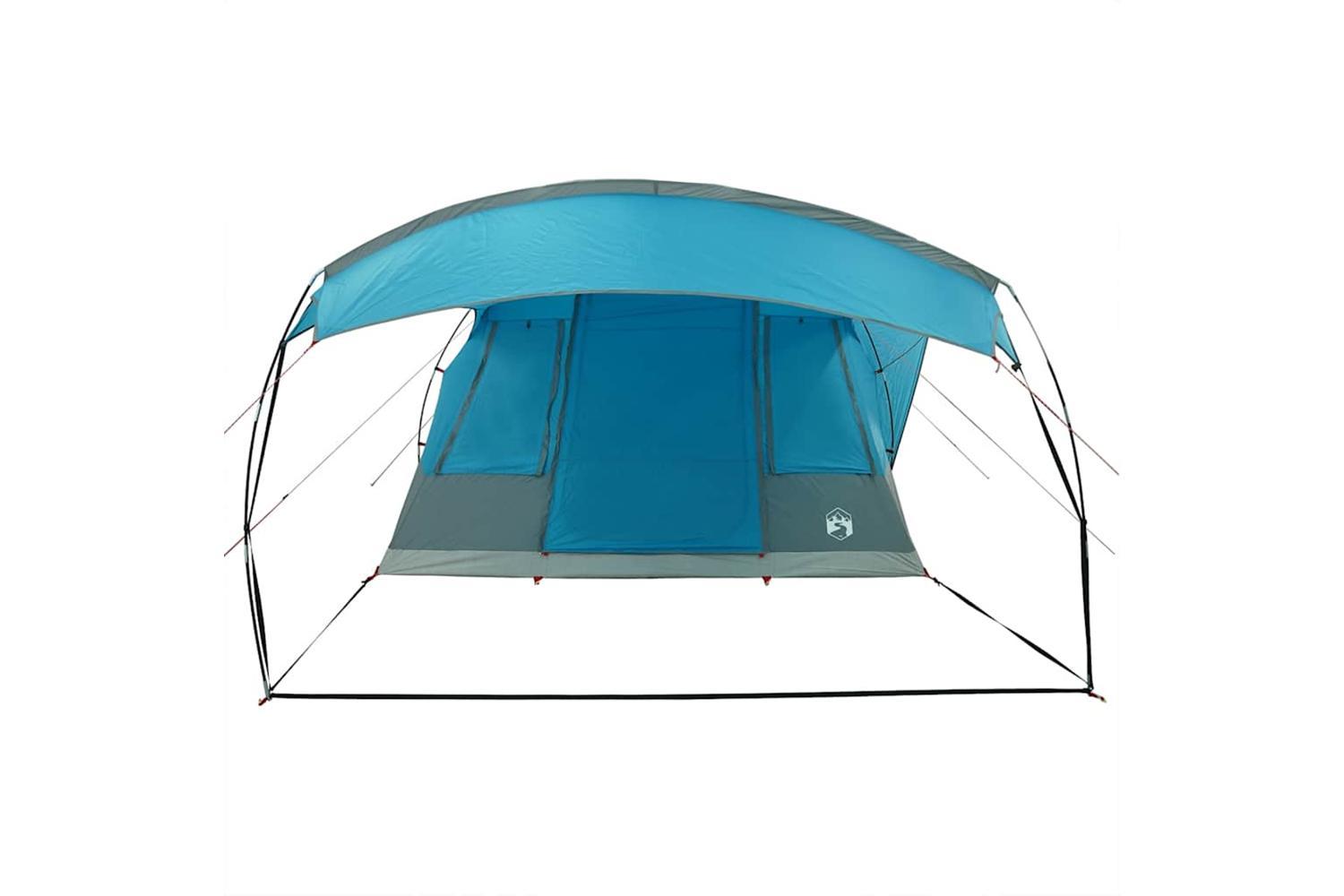 Vidaxl Camping Tent Tunnel 5-person Blue Waterproof-7