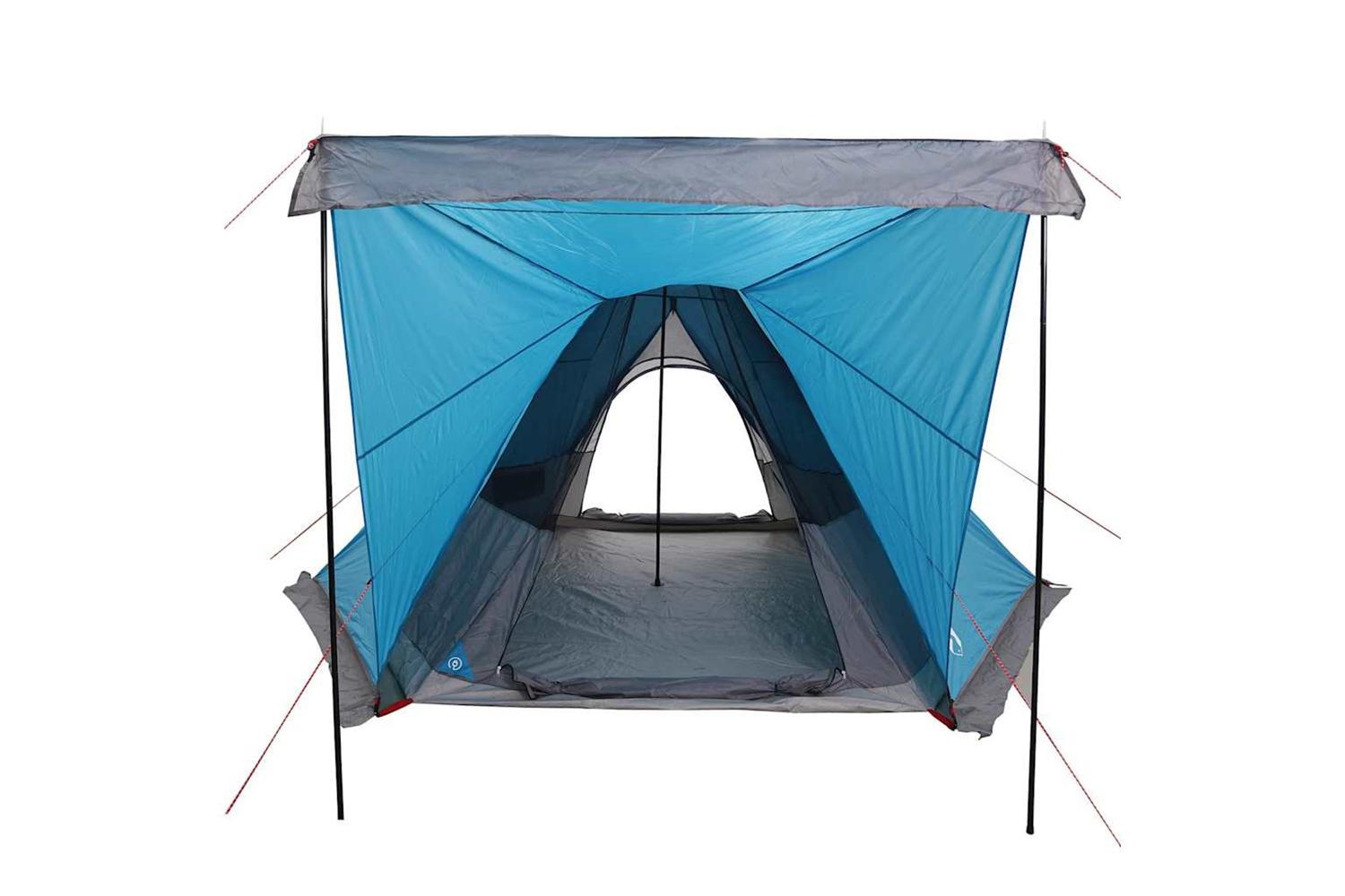 Vidaxl Family Tent Tipi 6-person Blue Waterproof-5