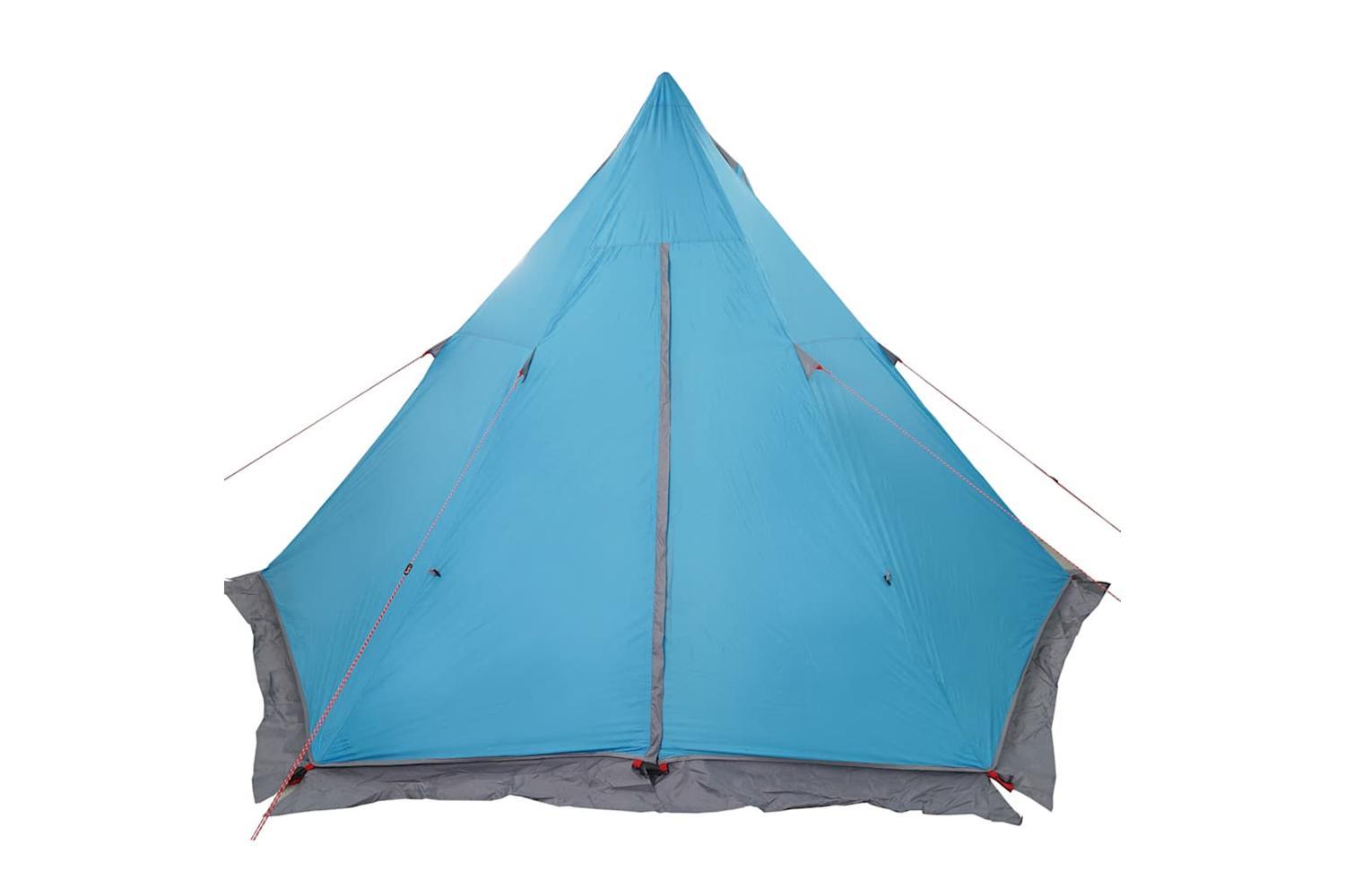 Vidaxl Family Tent Tipi 6-person Blue Waterproof-10