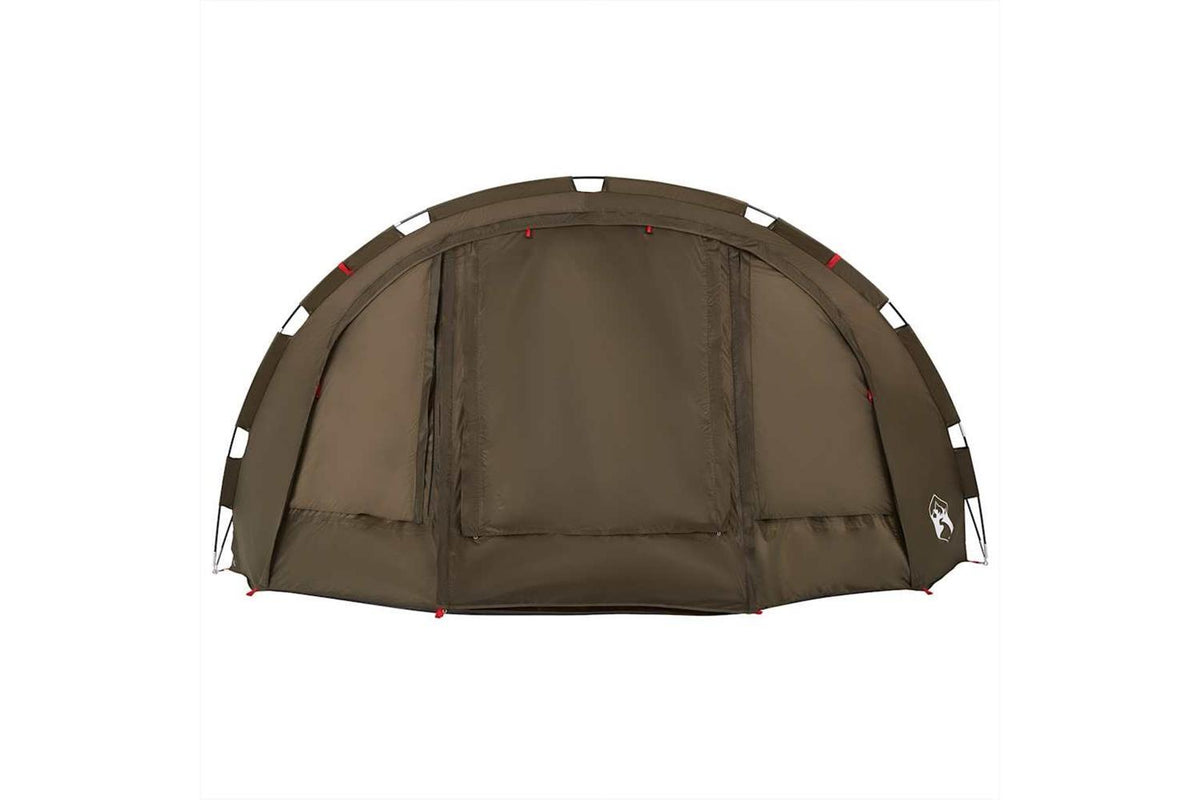 Vidaxl Fishing Tent 4-person Olive Green Waterproof-6
