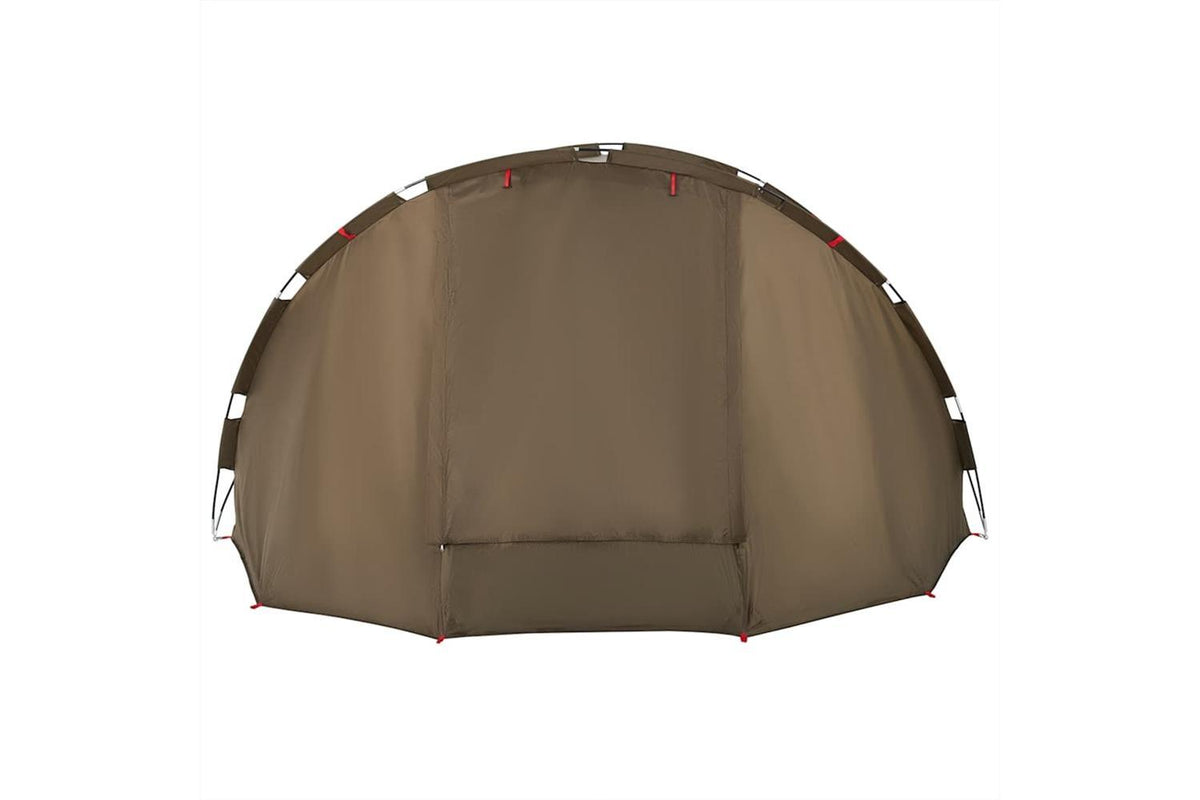 Vidaxl Fishing Tent 4-person Olive Green Waterproof-9